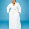 Curvaceous Boutique White Lashun Skirt Set 2 Curvaceous Boutique White Lashun Skirt Set