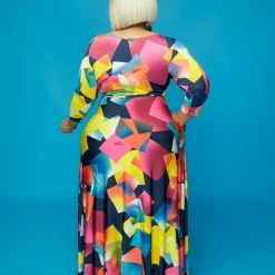 Curvaceous Boutique Navy Square Gabby Maxi Dress 5 Curvaceous Boutique Navy Square Gabby Maxi Dress