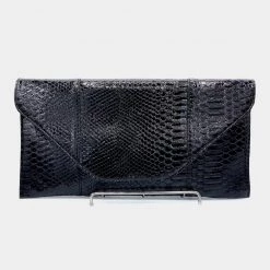 Curvaceous Boutique NEW Black Envelope Clutch