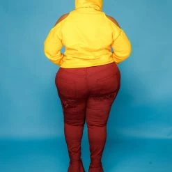 Curvaceous Boutique Mustard Queen Of Curves Sweatshirt 6 Curvaceous Boutique Mustard Queen Of Curves Sweatshirt
