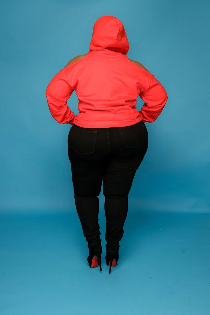 Curvaceous Boutique Red Queen Of Curves Sweatshirt TOPS 6 Curvaceous Boutique Red Queen Of Curves Sweatshirt TOPS