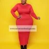 Curvaceous Boutique SALE Red Maxi Body-Con Dress 1 Curvaceous Boutique SALE Red Maxi Body-Con Dress