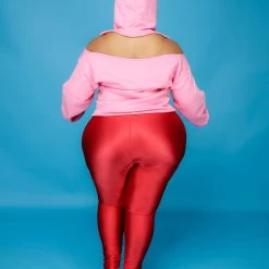 Curvaceous Boutique Pink Heavy Duty Sweatshirt TOPS