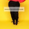 Curvaceous Boutique Black Buckle Cargo Pants SALE