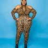 Curvaceous Boutique Wild Thoughts Catsuit SALE