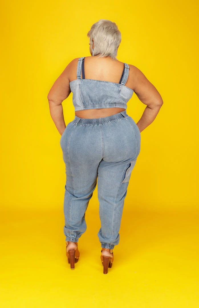 Curvaceous Boutique Tank Patchwork Denim Set 5 Curvaceous Boutique Tank Patchwork Denim Set