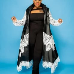 Curvaceous Boutique JUMPSUITS Black Cut Above Catsuit