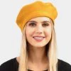 Curvaceous Boutique Mustard Stretchy Beret