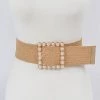 Curvaceous Boutique Pearl Plus Size Elastic Belt