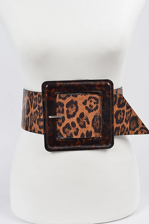 Curvaceous Boutique Animal Wide Plus Size Belt 3 Curvaceous Boutique Animal Wide Plus Size Belt