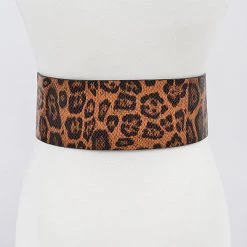 Curvaceous Boutique Animal Wide Plus Size Belt