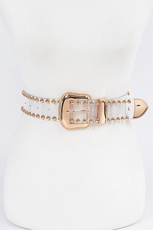 Curvaceous Boutique Gold Studded Plus Size Belt 3 Curvaceous Boutique Gold Studded Plus Size Belt