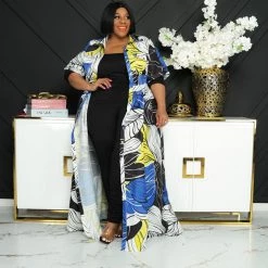 Curvaceous Boutique Blue Lagoon Print Dress 7 Curvaceous Boutique Blue Lagoon Print Dress