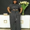 Curvaceous Boutique Black Polka Dot Tied Set 1 Curvaceous Boutique Black Polka Dot Tied Set