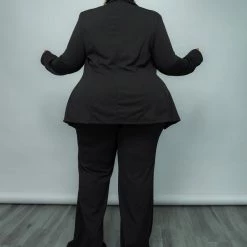 Curvaceous Boutique SETS Black Be Suited Set