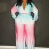 Curvaceous Boutique Cotton Candy Wide-Leg Set SETS