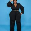 Curvaceous Boutique Black Hunter Pant Set