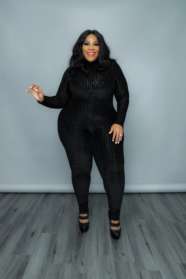 Curvaceous Boutique Black Greek Me Catsuit JUMPSUITS 3 Curvaceous Boutique Black Greek Me Catsuit JUMPSUITS