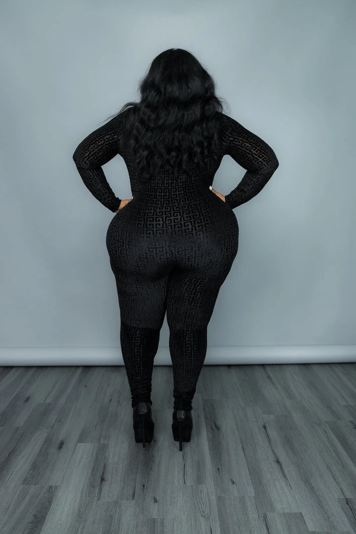 Curvaceous Boutique Black Greek Me Catsuit JUMPSUITS 4 Curvaceous Boutique Black Greek Me Catsuit JUMPSUITS