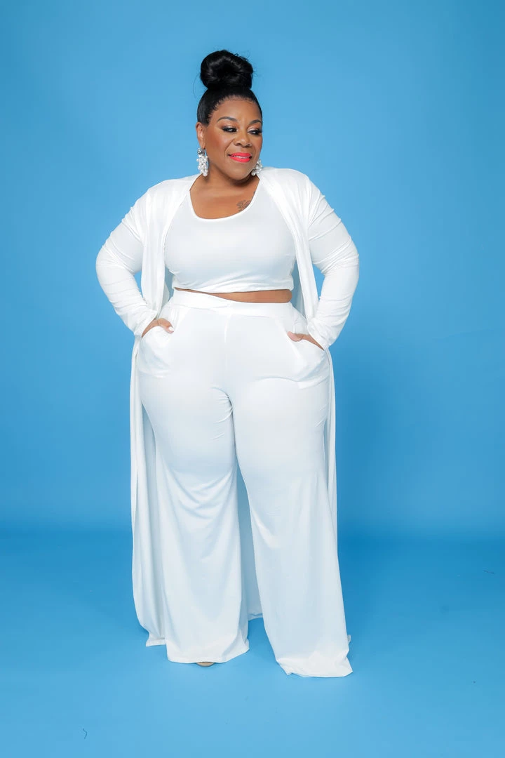 Curvaceous Boutique Ivory Summer Duster Set SETS 4 Curvaceous Boutique Ivory Summer Duster Set SETS