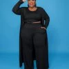 Curvaceous Boutique Black Summer Duster Set SETS 1 Curvaceous Boutique Black Summer Duster Set SETS
