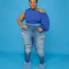 Curvaceous Boutique Duo Rock Da Bell Jeans