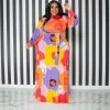 Curvaceous Boutique NEW Orna Colorful Maxi Dress 1 Curvaceous Boutique NEW Orna Colorful Maxi Dress