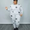 Curvaceous Boutique SETS Grey All Star Jogger Set