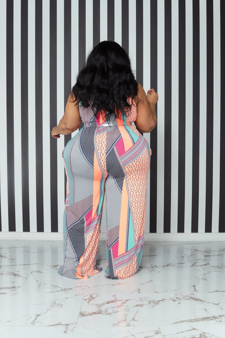 Curvaceous Boutique Orange Mixon Jumpsuit NEW 5 Curvaceous Boutique Orange Mixon Jumpsuit NEW