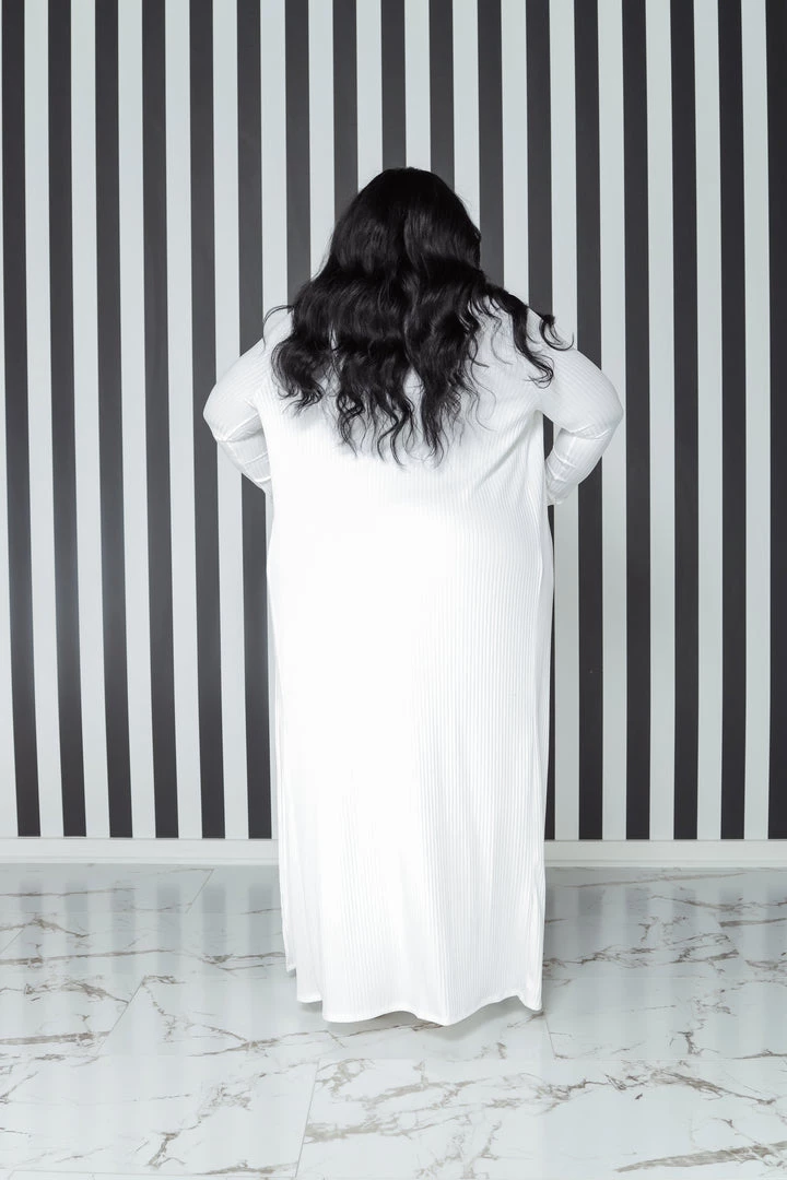 Curvaceous Boutique NEW Ivory Ribbed Tube Set 5 Curvaceous Boutique NEW Ivory Ribbed Tube Set