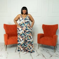 Curvaceous Boutique NEW Obsessed With Stripes Jumpsuit 6 Curvaceous Boutique NEW Obsessed With Stripes Jumpsuit