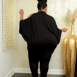 Curvaceous Boutique NEW Black Coldest Legging Set