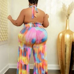 Curvaceous Boutique Yellow Cha Cha Jumpsuit