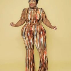 Curvaceous Boutique SETS Candy-Coated Pant Set
