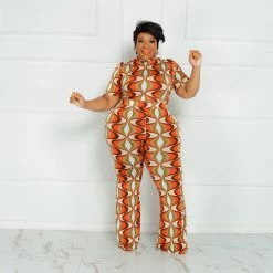 Curvaceous Boutique Rori Print Pant Set