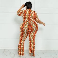 Curvaceous Boutique Rori Print Pant Set