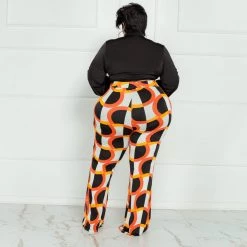 Curvaceous Boutique Cali Print Pant Set