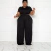 Curvaceous Boutique NEW Black Honesty Pant Set