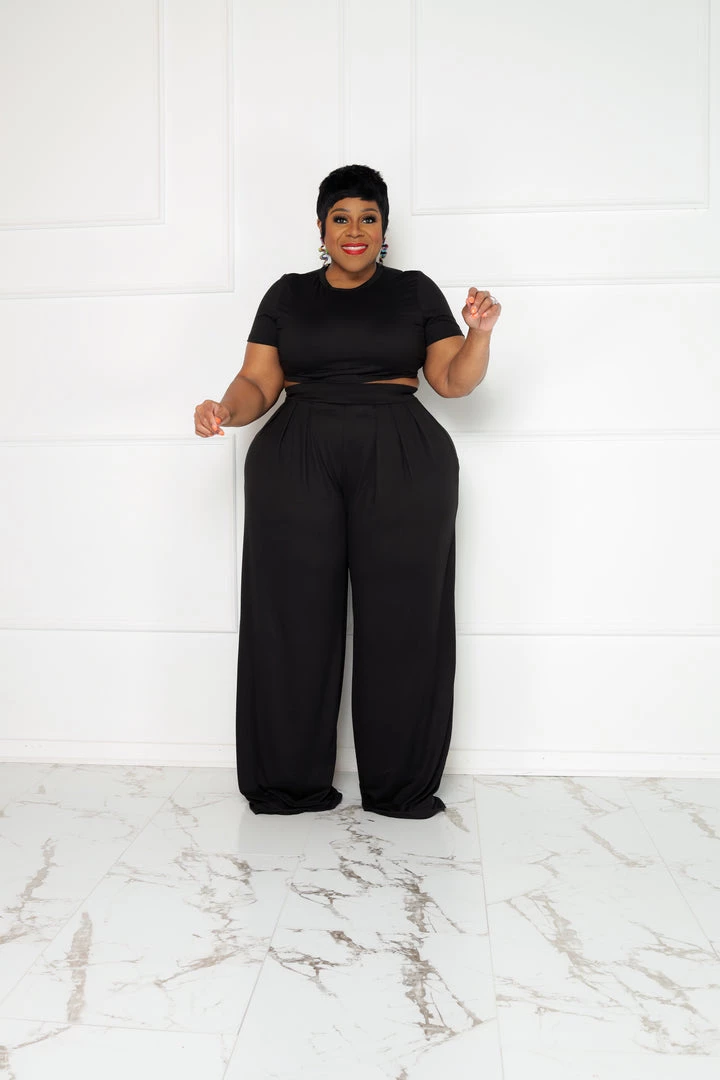 Curvaceous Boutique NEW Black Honesty Pant Set 3 Curvaceous Boutique NEW Black Honesty Pant Set