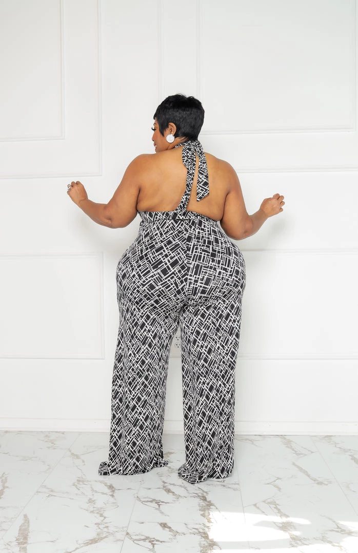 Curvaceous Boutique Heaven Stripe Halter Set NEW 4 Curvaceous Boutique Heaven Stripe Halter Set NEW