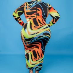 Curvaceous Boutique NEW Neon Circle Link Dress/Review Covid-19 Policy 6 Curvaceous Boutique NEW Neon Circle Link Dress/Review Covid-19 Policy