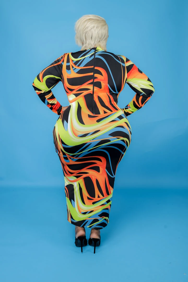 Curvaceous Boutique NEW Neon Circle Link Dress/Review Covid-19 Policy 4 Curvaceous Boutique NEW Neon Circle Link Dress/Review Covid-19 Policy