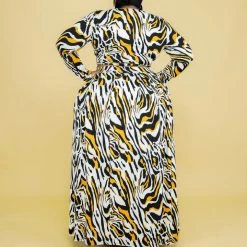 Curvaceous Boutique SALE Mustard Print Skirt Set 7 Curvaceous Boutique SALE Mustard Print Skirt Set