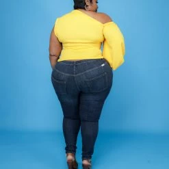 New TOPS Mango One Sleeve Top