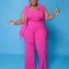 Curvaceous Boutique Pink Perfectly Suited Set NEW 1 Curvaceous Boutique Pink Perfectly Suited Set NEW