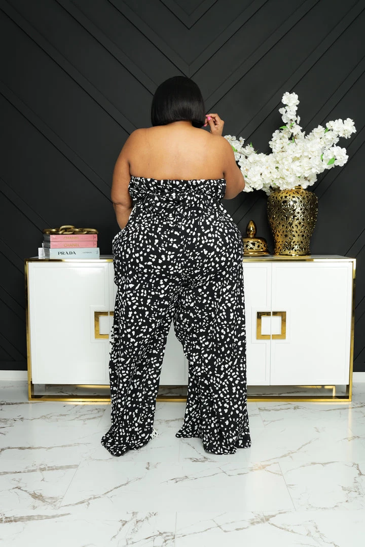Curvaceous Boutique JUMPSUITS Spot On Tube Jumpsuit 4 Curvaceous Boutique JUMPSUITS Spot On Tube Jumpsuit