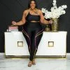 Curvaceous Boutique Black Piped In Color Set NEW 1 Curvaceous Boutique Black Piped In Color Set NEW