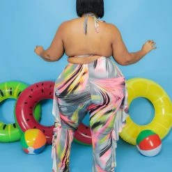 Curvaceous Boutique SETS Paradise Brush Print Swimset 7 Curvaceous Boutique SETS Paradise Brush Print Swimset