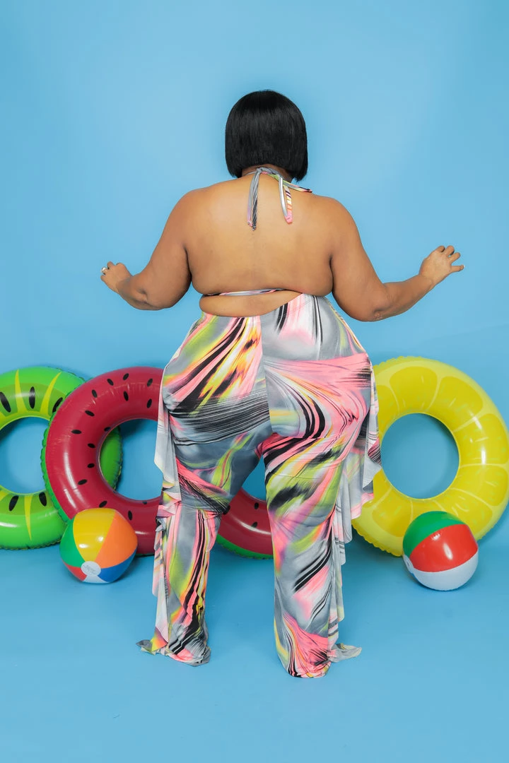 Curvaceous Boutique SETS Paradise Brush Print Swimset 5 Curvaceous Boutique SETS Paradise Brush Print Swimset