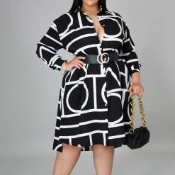 Curvaceous Boutique Black Nori Tunic Dress/ Review Covid-19 Policy DRESSES